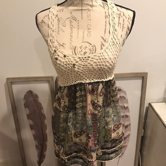 10&18 Tops - Lace top blouse bottom